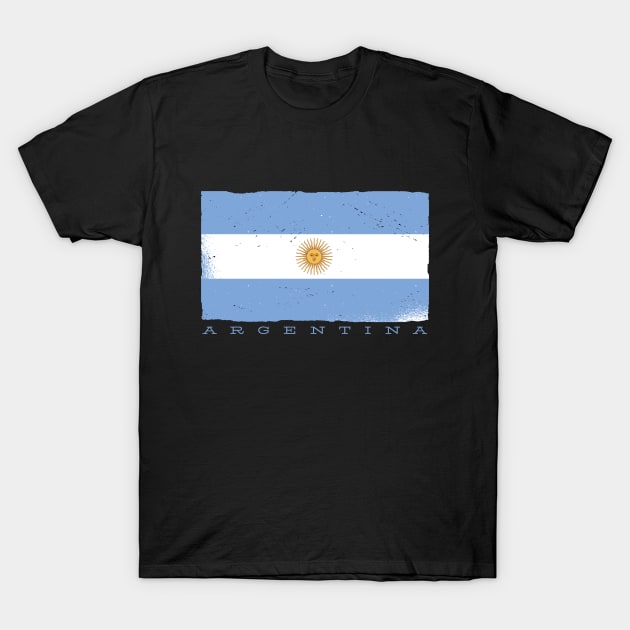 Argentina flag T-Shirt by LR_Collections